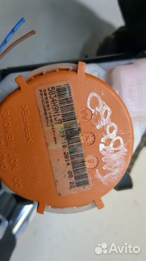 Ремень безопасности правый передний Nissan Qashqai, 2014