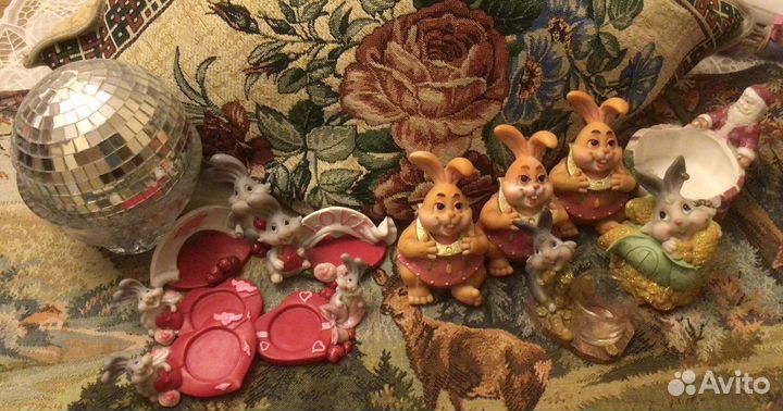 Зайчик фигурка