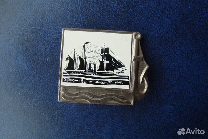 Значки СССР зеркальные, ситалл