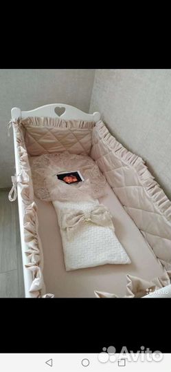 Бортики в детскую кроватку