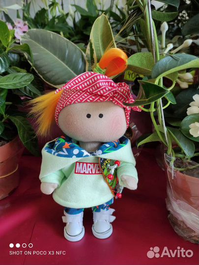 Интерьерная кукла ручной работы