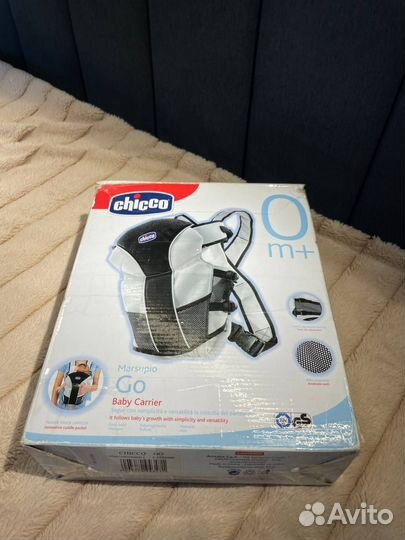 Переноска, эрго-рюкзак, сумка-кенгуру Chicco, 12кг