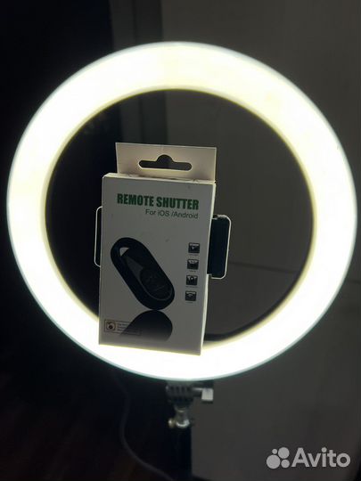 Кольцевая лед лампа с пультом ду