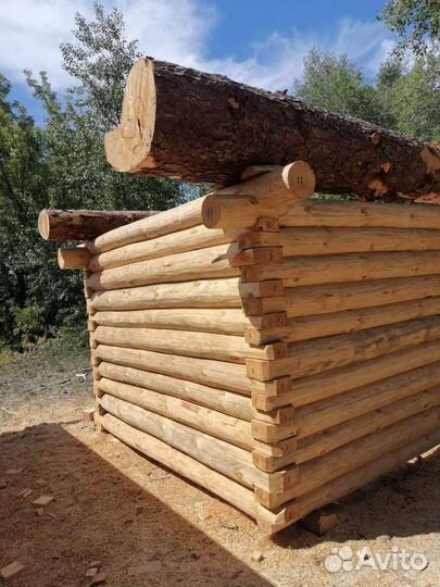 Брус, доска обрезная и необрезная, срубы бань
