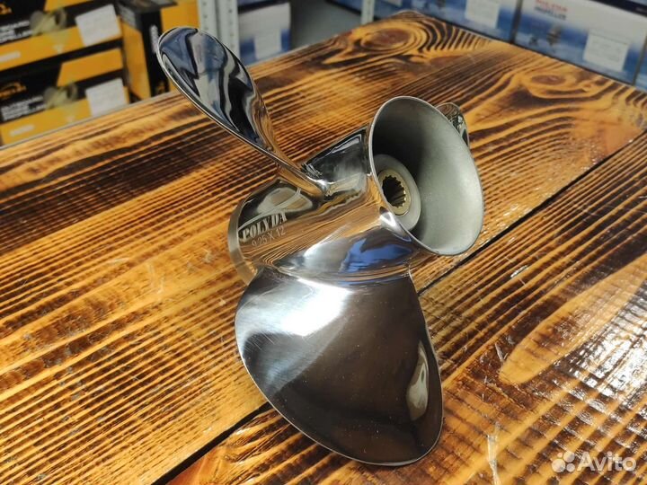 Гребной винт Tohatsu 9.9-20; 3х9-1/4х12, сталь