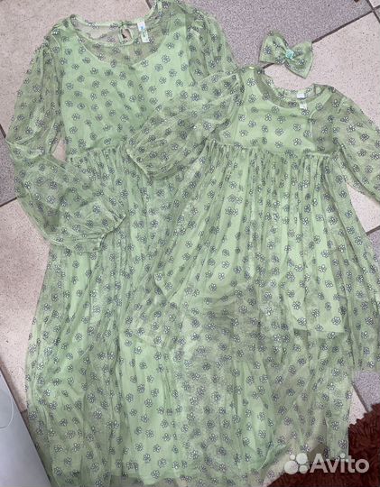 Платья family look 98/M
