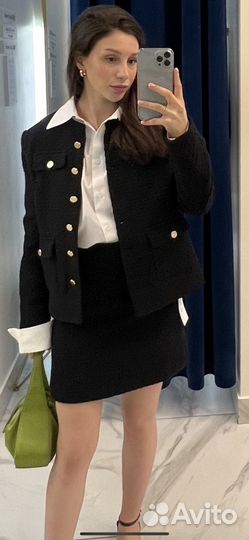 Костюм женский твидовый