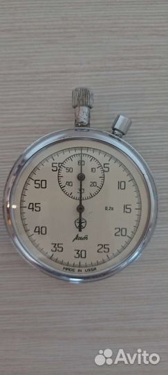 Секундомер СССР агат