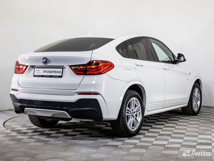 BMW X4 2.0 AT, 2016, 121 000 км