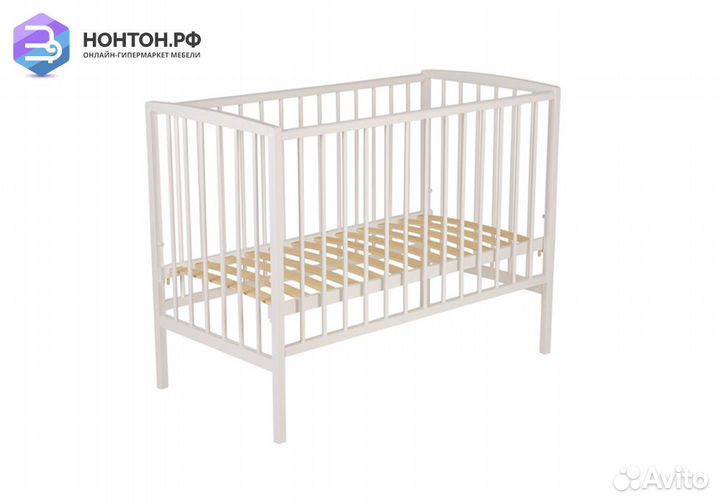 Кровать детская Фея 101 белая