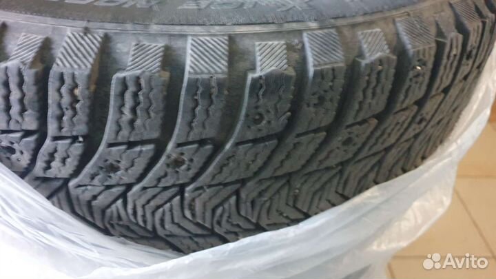 Литые диски + michelin x-ice north 3 205/55 R16