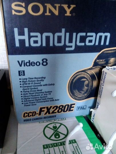 Видеокамера sony handycam