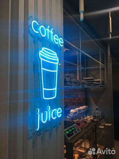 Неон, гибкий неон, неновая вывеска