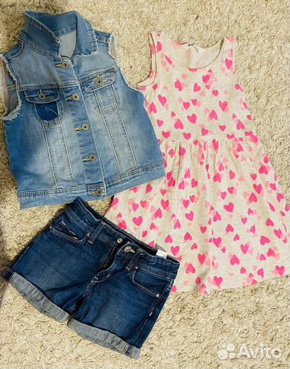 Пакет вещей zara и H&M рост 104-110