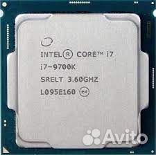 Процессор intel core i7 9700k+DDR4 3600мгц+Кулер