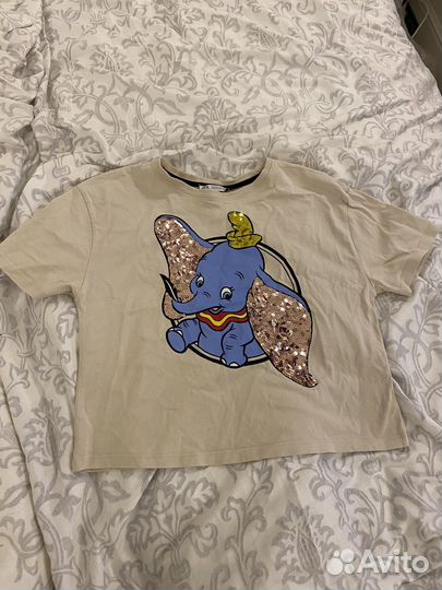 Футболка s zara, подойдет для детей, дисней