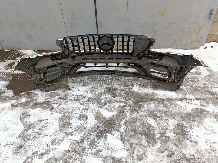 Бампер + решетка AMG63 Mercedes GLC 253 X253