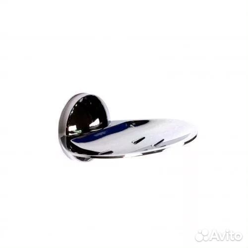 Мыльница металлическая Hotel хром