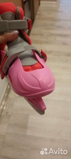 Коньки детские раздвижные р 28-31