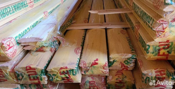 Блок хаус 20х100х6000 мм сухой