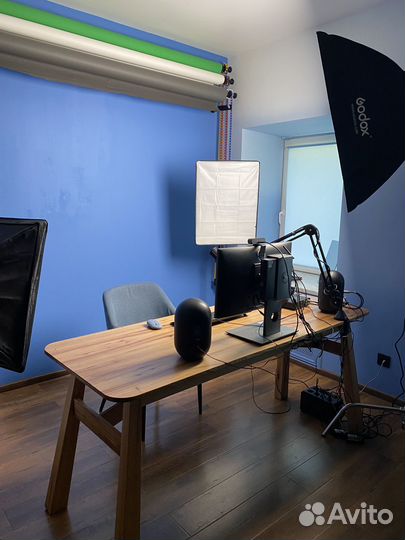 Видеостудия для вебинаров, подкастов и видеосъемки