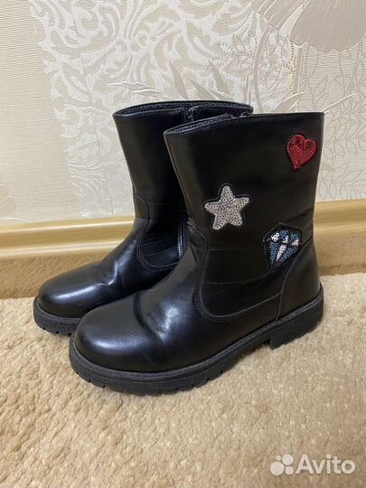 Ботинки челси детские 36