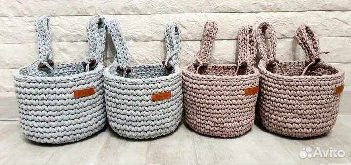 Корзины-органайзер для детской кроватки