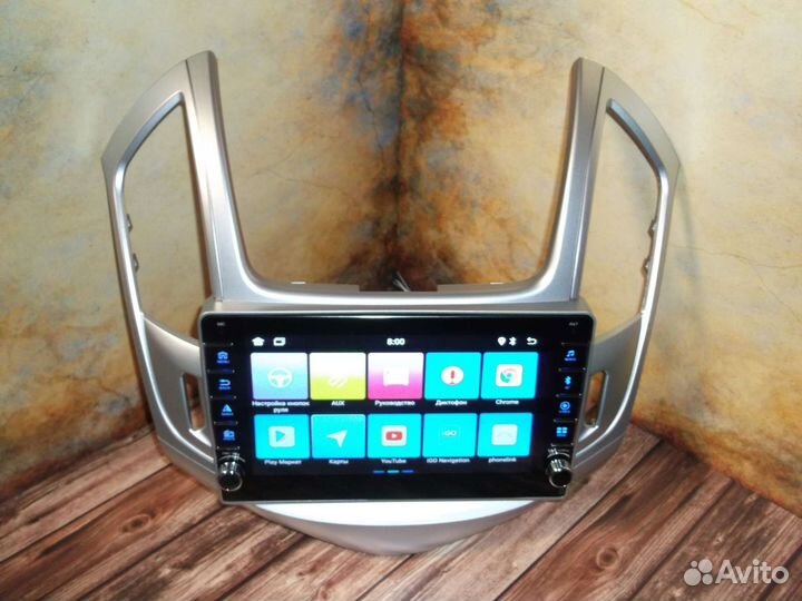 Магнитола Chevrolet Cruze Android с физ. кнопками
