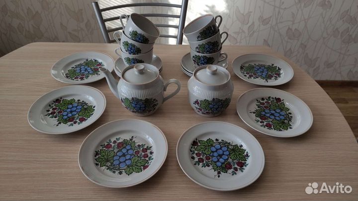 Чайный сервиз новый