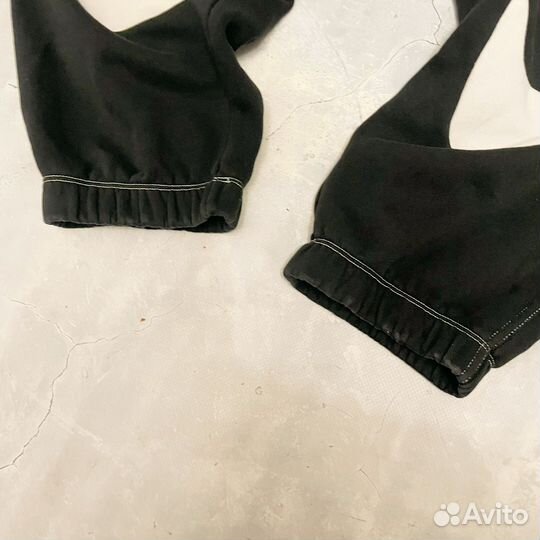 Широкие штаны nike logo