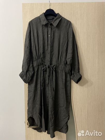 Платье-рубашка zara новая