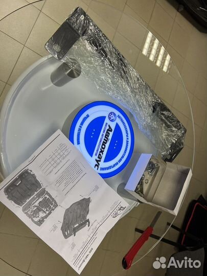 Защита картера и кпп Honda Civic композитная