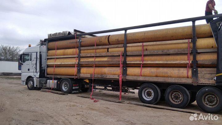 Стеклопластикова труба диаметр 600, арт13