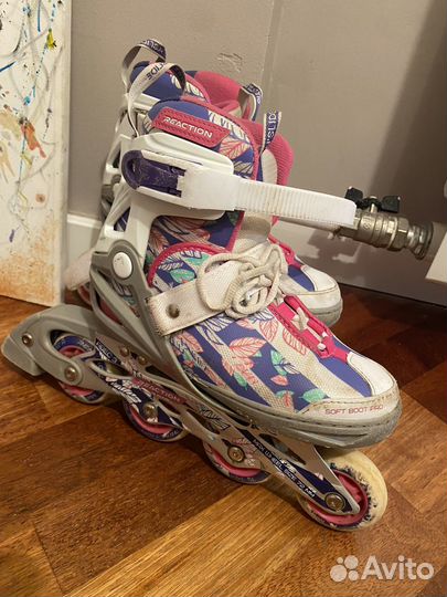 Ролики детские раздвижные, размер 31-36