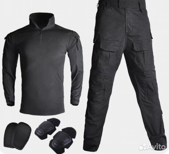 Боевой костюм черный
