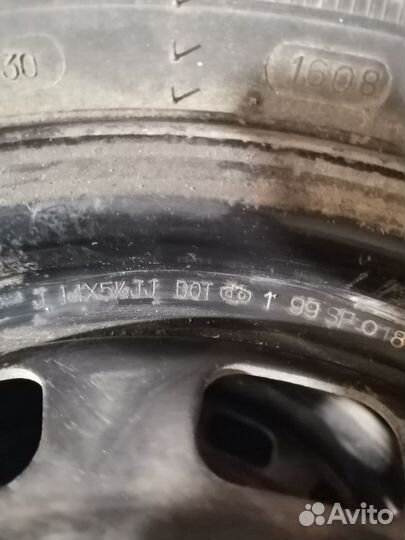 Колеса 14 на штампованных дисках