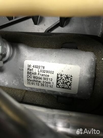 Печка в разборе W204 W207 W212 W205 W253