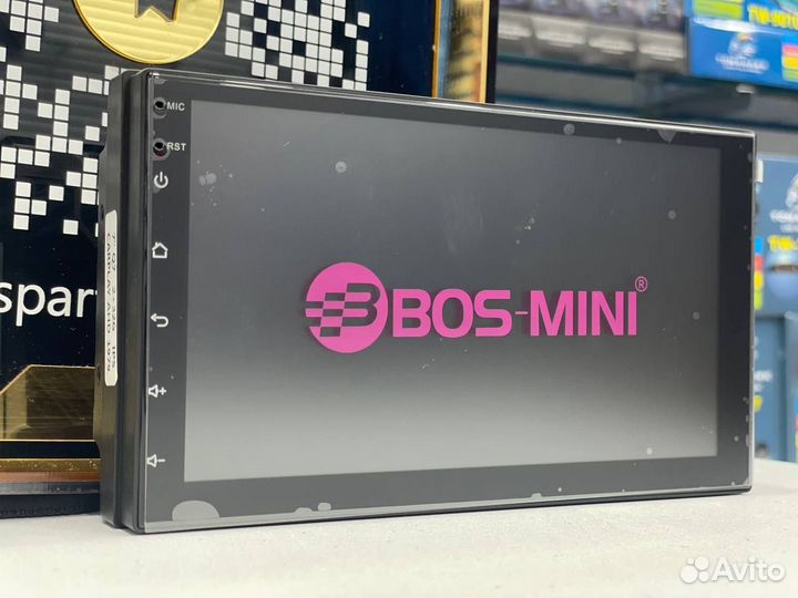 Лучшая 7 дюймов магнитола Bos-mini 8 ядер 2/32