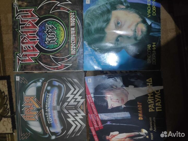 Виниловые пластинки разные