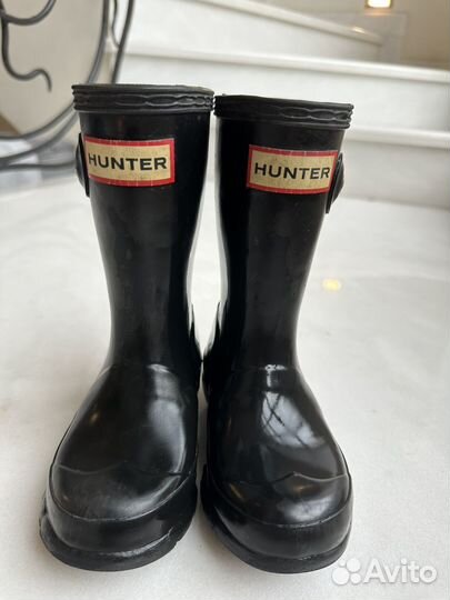 Резиновые сапого hunter для девочки, размер 25