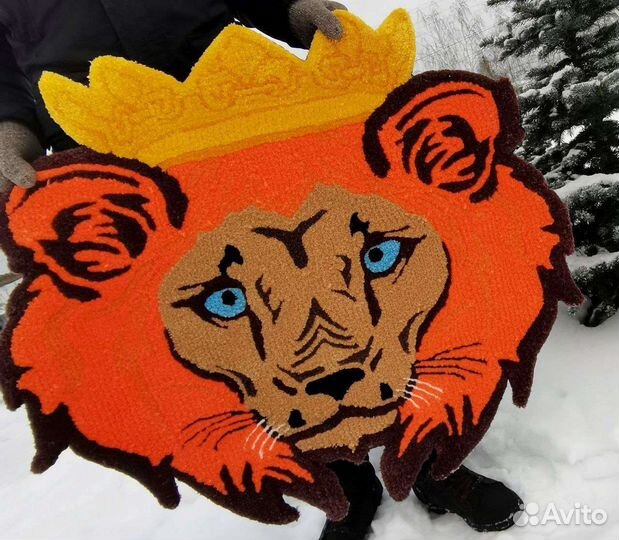 Ковер ручной работы. #тафтинг