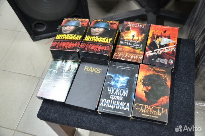 Видеокассеты фирменные (VHS) 10шт