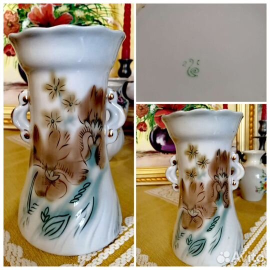 Вазочки. Фарфор