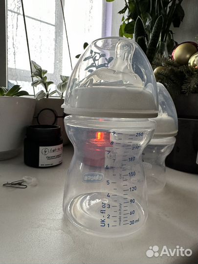 Бутылочки для кормления chicco