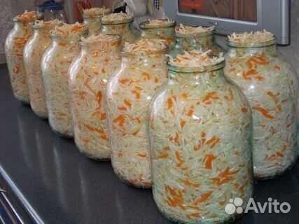 Капуста квашеная. домашняя