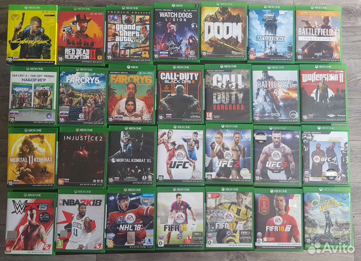 Игры на xbox one,series x