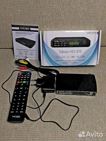Цифровая тв приставка DVB-T2 Эфир HD-215