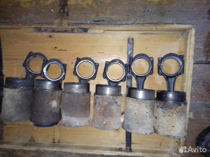 6 штук в комплекте поршневой на газ-53. 6