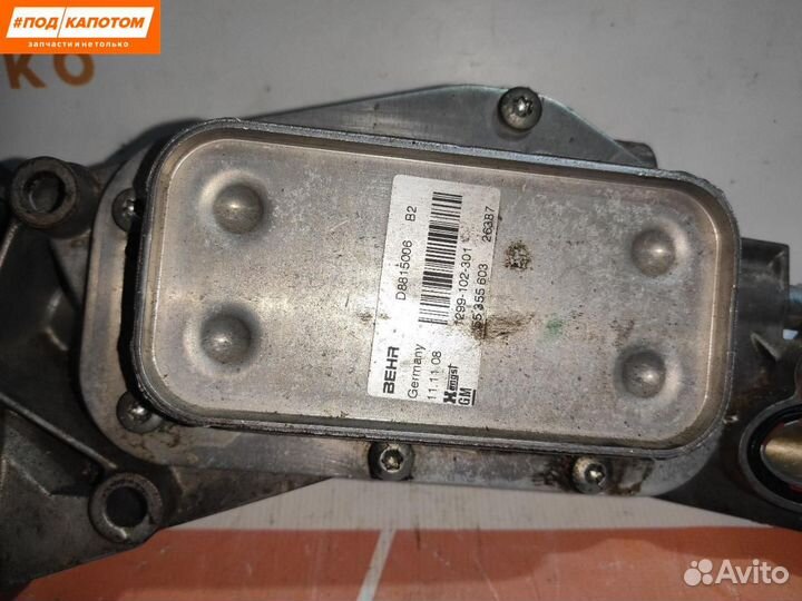 Теплообменник масляного фильтра Chevrolet Cruze