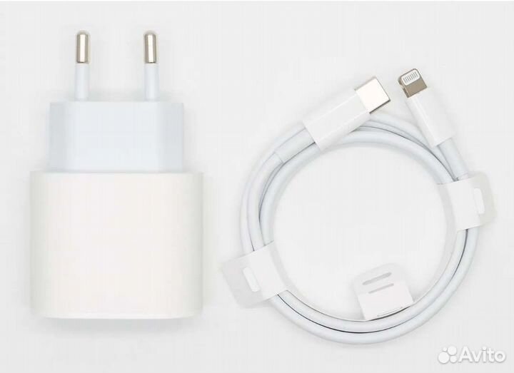 Зарядка на iPhone блок+кабель